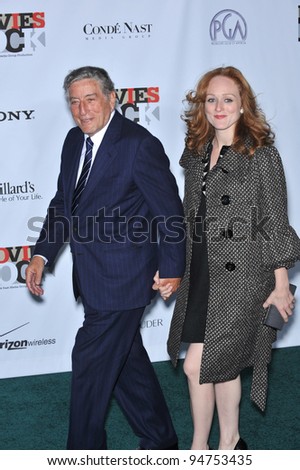 Tony Bennett & Susan Crow at Movies Rock: A Celebration of Music in Film at the Kodak Theatre, Hollywood. December 2, 2007  Los Angeles, CA Picture: Paul Smith / Featureflash