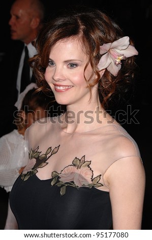 Actress Kiersten Warren arrives on the red carpet for the world premiere of The Astronaut Farmer.  February 20, 2007  Los Angeles, CA Picture: Paul Smith / Featureflash