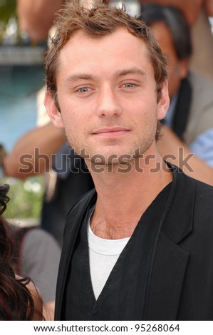 Jude Law at the photocall for his new movie 