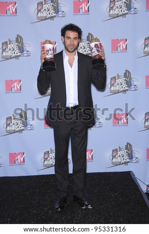 Sacha Baron Cohen at the 2007 MTV Movie Awards at the Universal Amphitheatre. June 4, 2007 Los Angeles, CA Picture: Paul Smith / Featureflash