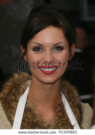 Jessica-Jane Clement during the  EATT (Eat at the Table) photocall, The Golden Union Chip Shop,  London. 08/02/2012 Picture by: Alexandra Glen / Featureflash