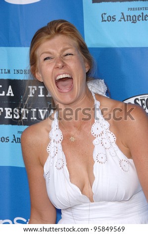 Actress CONNIE BRITTON at the Los Angeles Film Festival premiere of \