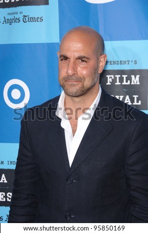 Actor STANLEY TUCCI at the Los Angeles Film Festival premiere of his new movie \