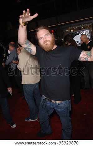 Actor RYAN DUNN at the world premiere of his new movie \