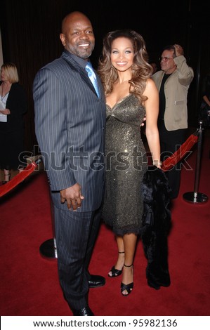 Emmitt Smith & Wife At The 2006 Family Tv Awards At The Beverly Hilton ...