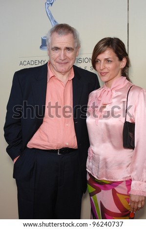 Actor BRIAN COX & wife at the BAFTA/LA & Academy of TV Arts & Sciences 3rd Annual Tea Party honoring Emmy nominees. September 17, 2005  Los Angeles, CA.  2005 Paul Smith / Featureflash