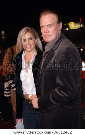 Actor LEE MAJORS & wife at a tribute concert, \