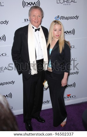 JON VOIGHT & SKYLER SHAYE at music mogul Clive Davis\' annual pre-Grammy party at the Beverly Hilton Hotel. February 7, 2006  Beverly Hills, CA  2006 Paul Smith / Featureflash