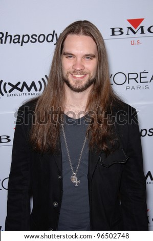 Singer BO BICE at music mogul Clive Davis' annual pre-Grammy party at the Beverly Hilton Hotel. February 7, 2006  Beverly Hills, CA  2006 Paul Smith / Featureflash