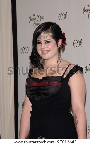 Nov 14, 2004; Los Angeles, CA: KELLY OSBOURNE (daughter of Ozzy Osbourne) at the 32nd Annual American Music Awards at the Shrine Auditorium, Los Angeles, CA.