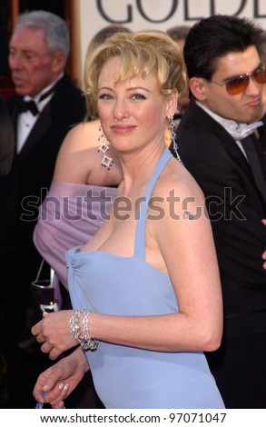 Jan 16, 2005; Beverly Hills, CA: Actress VIRGINIA MADSEN at the 62nd Annual Golden Globe Awards at the Beverly Hilton Hotel.