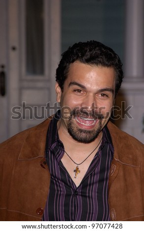 Jan 23, 2005; Los Angeles, CA: Desperate Housewives star RICARDO ANTONIO at ABC TV\'s All Star Party on the Desperate Housewive lot at Universal Studios, Hollywood.
