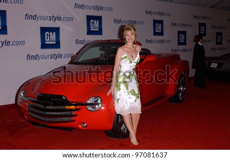 Feb 22, 2005: Los Angeles, CA: TV presenter JANN CARL at General Motors 4th Annual \
