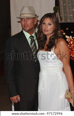 TV presenter DAISY FUENTES & fiance singer MATT GOSS at the Women in Film 2005 Crystal + Lucy Awards at the Beverly Hilton Hotel. June 10, 2005. Beverly Hills, CA  2005 Paul Smith / Featureflash