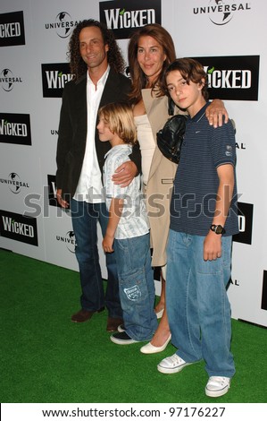 Musician Kenny G & Family At The Los Angeles Premiere Of The Hit ...