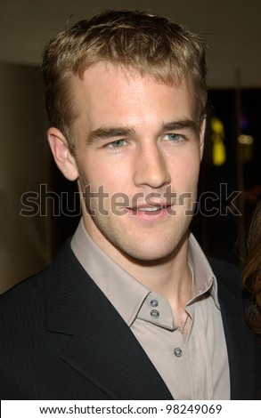 Actor JAMES VAN DER BEEK at the Los Angeles premiere of his new movie The Rules of Attraction. 03OCT2002.   Paul Smith / Featureflash