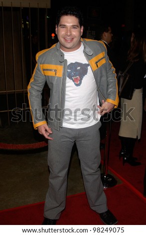 Actor JOEL MICHAELY at the Los Angeles premiere of his new movie The Rules of Attraction. 03OCT2002.   Paul Smith / Featureflash