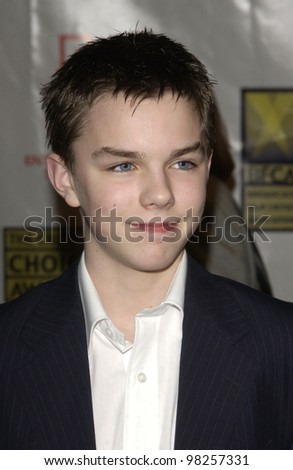 Actor NICHOLAS HOULT at the Broadcast Film Critics 8th Annual Critics\' Choice Awards at the Beverly Hills Hotel. 17JAN2003.   Paul Smith / Featureflash
