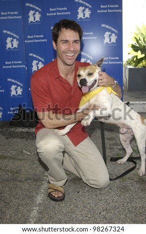 Actor ERIC McCORMACK at the Best Friends Lint Roller Party at Santa Monica Airport, California. The event was held to benefit the Best Friends Animal Sanctuary. march 2003