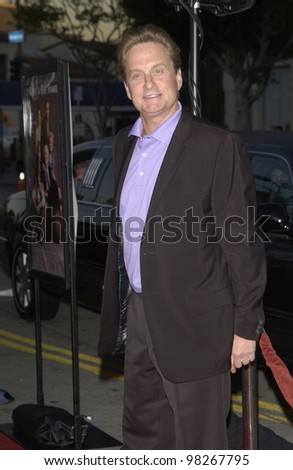 Actor MICHAEL DOUGLAS at the Los Angeles premiere of his movie It Runs In The Family. April 7, 2003