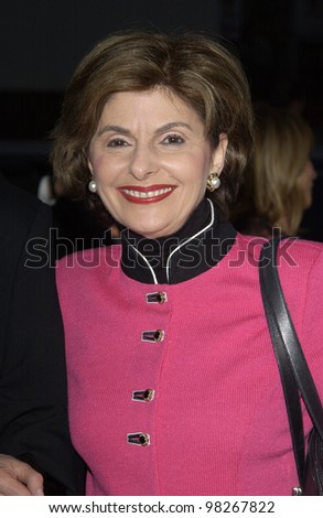 Attorney GLORIA ALLRED at the Los Angeles premiere of It Runs In The Family. April 7, 2003