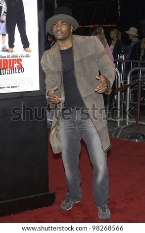 Actor DAMON WAYANS at the Los Angeles premiere of Malibu\'s Most Wanted. April 10, 2003