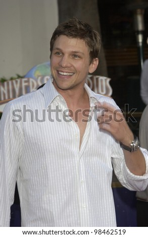 Actor MARK BLUCAS at the world premiere of 2 Fast 2 Furious at the Universal Amphitheatre, Hollywood. June 3, 2003