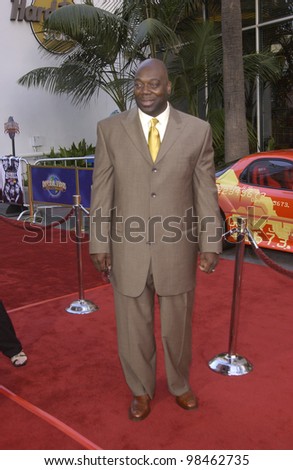 Actor THOM BARRY at the world premiere of his new movie 2 Fast 2 Furious at the Universal Amphitheatre, Hollywood. June 3, 2003