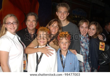 Actor BEAU BRIDGES & family at the Hollywood premiere for The Lion King Special Edition DVD. Oct 3, 2003  Paul Smith / Featureflash