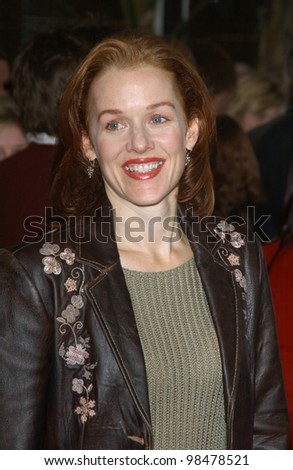 Actress PENELOPE ANN MILLER at the world premiere, in Hollywood, of Dr. Suess\' The Cat in the Hat. November 8, 2003  Paul Smith / Featureflash
