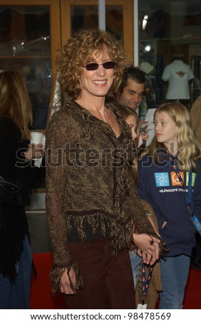 Actress CHRISTINE LAHTI at the world premiere, in Hollywood, of Dr. Suess\' The Cat in the Hat. November 8, 2003  Paul Smith / Featureflash