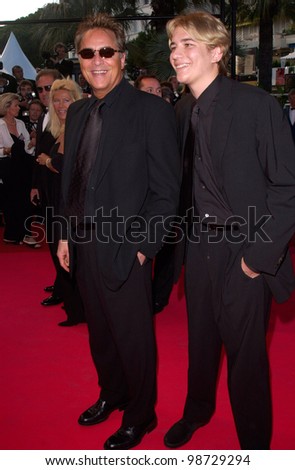 Actor Don Johnson & Son At The Cannes Film Festival For The Premiere Of ...