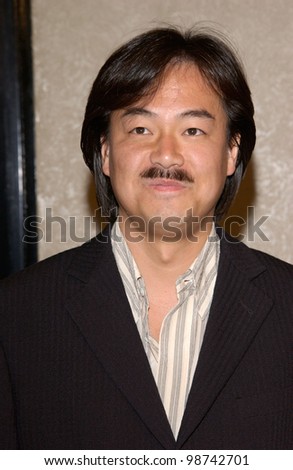 Director HIRONOBU SAKAGUCHI at the world premiere, in Los Angeles, of his new movie Final Fantasy: The Spirits Within. 02JUL2001.  Paul Smith/Featureflash