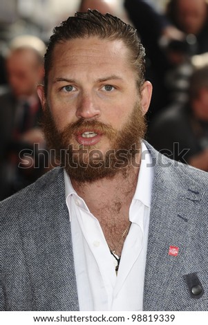 Tom Hardy arriving for the The Prince\'s Trust Celebrate Success Awards 2012 at the Odeon Leicester Square, London. 14/03/2012 Picture by: Steve Vas / Featureflash