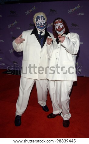 INSANE CLOWN POSSE at the 2003 Billboard Music Awards at the MGM Grand, Las Vegas. December 10, 2003  Paul Smith / Featureflash