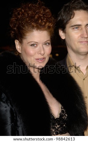 DEBRA MESSING at the world premiere, in Hollywood, of her new movie Along Came Polly. January 12, 2004