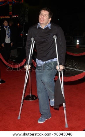 Actor JEFFREY ROSS at the world premiere, in Hollywood, of his new movie Along Came Polly. January 12, 2004