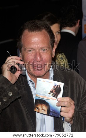 Actor GARY SHANDLING at the world premiere of Eternal Sunshine of the Spotless Mind, in Beverly Hills, CA. March 9, 2004
