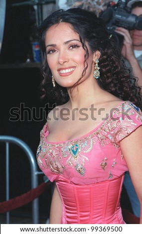 28JUN99:  Actress SALMA HAYEK at the world premiere of her new movie \