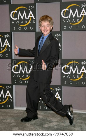 Country star BILLY GILMAN at the Country Music Assoc. Awards at the Grand Ole Opry in Nashville, TN. 04OCT2000.  Paul Smith/Featureflash