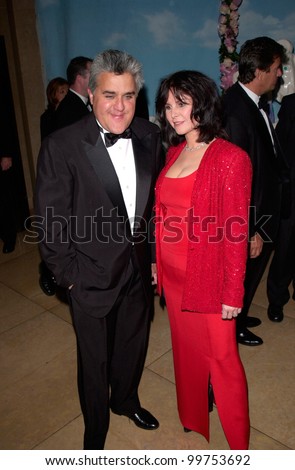 Tv Chat Show Host Jay Leno & Wife At The Carousel Of Hope Ball 2000 At ...