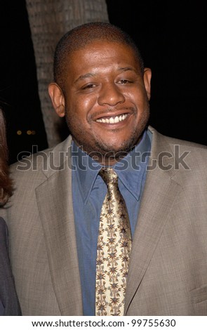 Actor FOREST WHITAKER at the Los Angeles premiere of Men of Honor.  01NOV2000.   Paul Smith / Featureflash