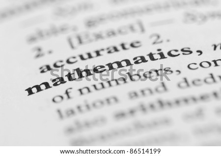 Dictionary Series - Mathematics