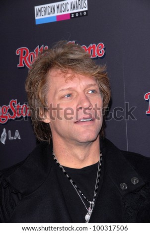 Jon Bon Jovi at the Rolling Stone American Music Awards VIP After-Party, Rolling Stone Restaurant & Lounge, Hollywood, CA. 11-21-10