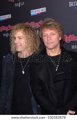 Jon Bon Jovi  at the Rolling Stone American Music Awards VIP After-Party, Rolling Stone Restaurant & Lounge, Hollywood, CA. 11-21-10