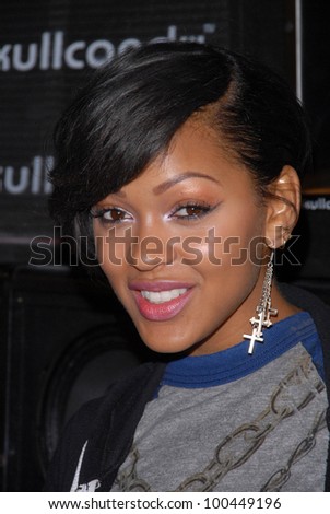 Meagan Good at the Skullcandy Launch of Mix Master Headphones, MyHouse, Hollywood, CA. 12-02-10