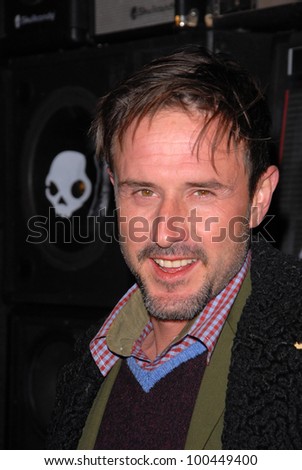 David Arquette at the Skullcandy Launch of Mix Master Headphones, MyHouse, Hollywood, CA. 12-02-10
