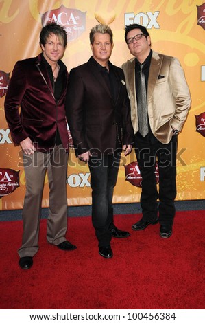 Rascal Flatts at the 2010 American Country Awards Arrivals, MGM Grand Hotel, Las Vegas, NV. 12-06-10
