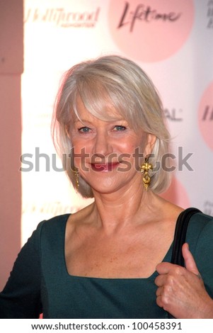 Helen Mirren  at The Hollywood Reporter\'s Power 100: Women In Entertainment Breakfast, Beverly Hills Hotel, Beverly Hills, CA. 12-07-10