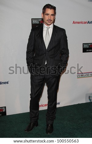 Colin Farrell at US Ireland Alliance Oscar Wilde Honors, Bad Robot, Santa Monica, CA 02-23-12